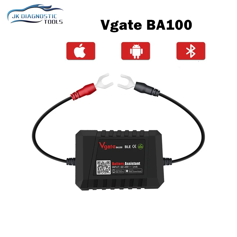  4.0  Vgate BA100 ڵ ͸ ׽, 12V , ڵ ͸ ýƮ, iOS  ȵ̵ ͸ ̷ ۵